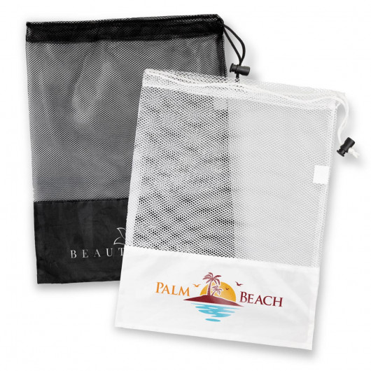 Branded Drawstring Mesh Bags